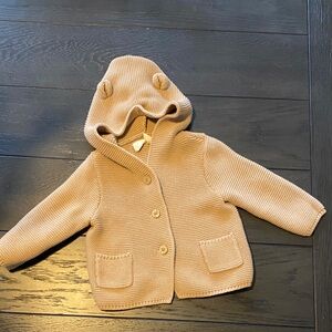 GAP Baby Knit Cardigan with Hood and Bear Ears